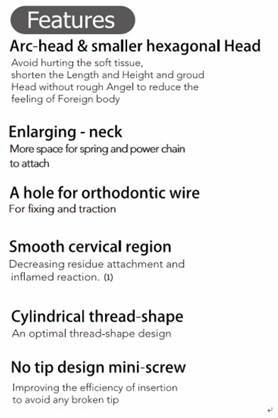 ORT101  Orthodontic Screw